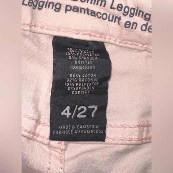 Mossimo Women's Mid Rise Denim Legging Crop - Picture 7 of 7